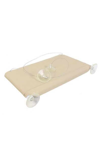 BAYRAM Cat Window Bed Cushion - Glass Lion
