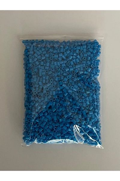 Hdg Χάντρες που κολλούν με σίδερο 1 Kg Μπλε (Μέσος όρος 22.000 χάντρες) - Μέγεθος Midi 5 mm