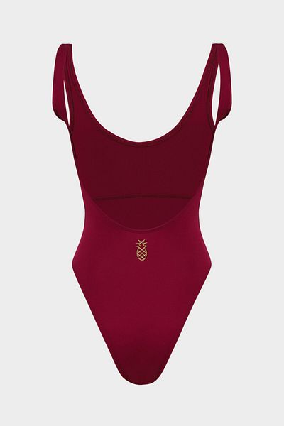 Açelya Okcu Αλλά το First Champagne Slogan Push Up μαγιό
