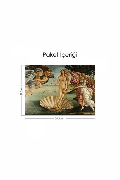 Piksel Grafik Birth of Venus Laptop Sticker Covering