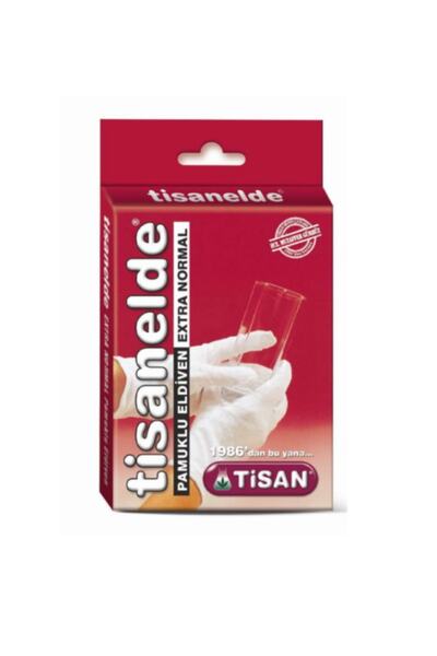 Tisan Cotton Gloves in Hand Extra Normal