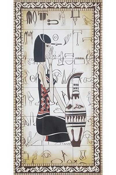 KÜTAHYA ÇİNİ SANAYİ 60x120 Cm Çini Seramik Antik Pano