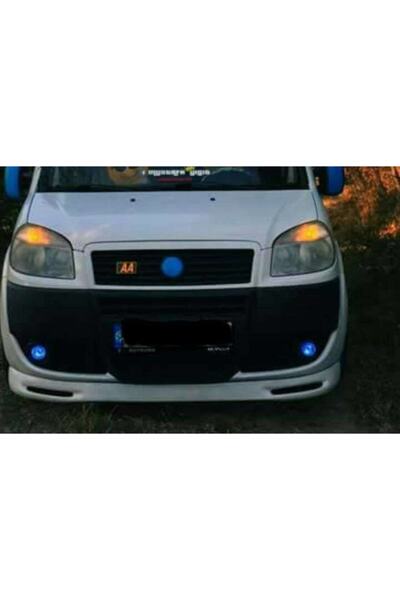 Genel Markalar Fıat Doblo Ön Tampon Karlık - Mat Siyah