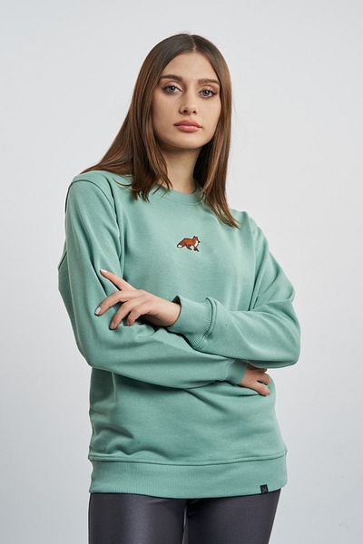 MBEY1989 Hanorac cu croiala casual brodat Mbey Minimal