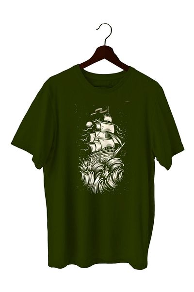 BLUU Wave Sports T-shirt Crew Neck