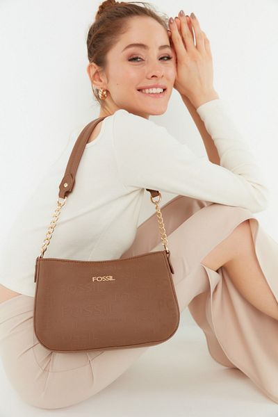 Fossil Tan Women's Shoulder Bag 05FS22Y303