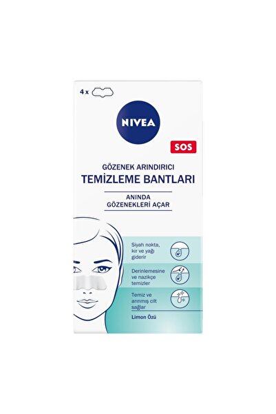 NIVEA Temizleme Bantları Gözenek Arındırıcı 4'lü