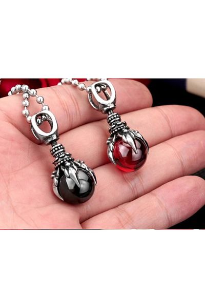 Viking Stainless Steel Claw Eagle Necklace