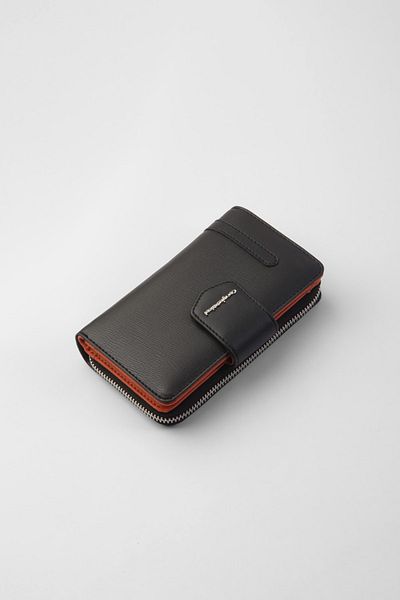 CENGİZ PAKEL Women's Medium Size Wallet 65256m Black-brick