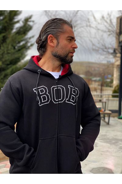 BOB GYM هودي بوب للجنسين بسحاب