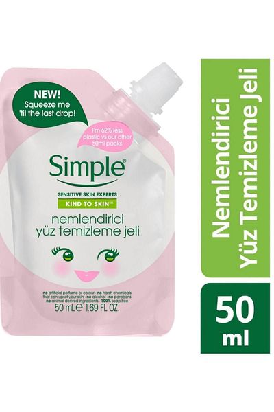 Simple Brand: Mini Facial Cleansing Gel Moisturizer 50 ml Category: Makeup Remover