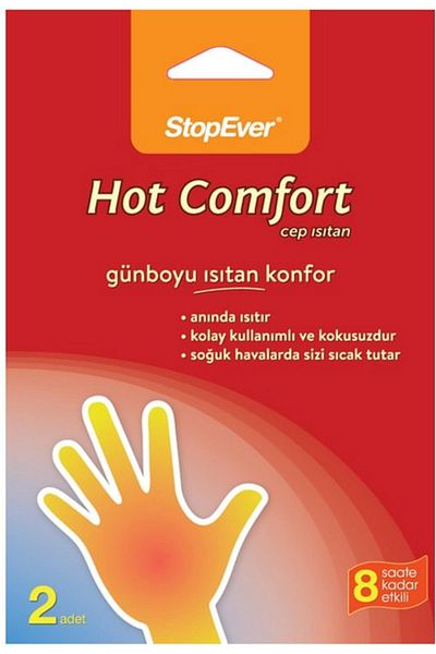 StopEver Stop Ever Hot Comfort Hand Warming Pack of 2