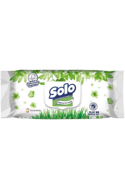 Solo Marka: Kapaklı Islak Havlu 90'lı Kategori: Islak Mendil