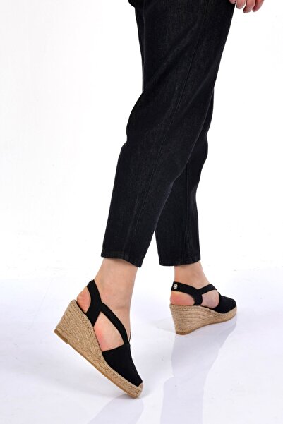 Y&D Shoes Жіночі лляні еспадрильї – прямий крій, літні на підборах