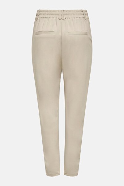 ONLY Γυναικείο παντελόνι Onlpoptrash με κορδόνια 15115847 Μπεζ