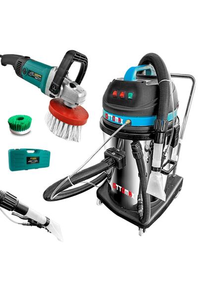 OTTOMAX Otx3klset 3 Motorlu 2800 Watt Koltuk Yıkama Ve Fırçalama Seti