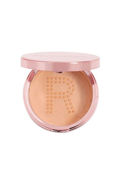Revolution Conceal & Fix Setting Powder Medium Pink