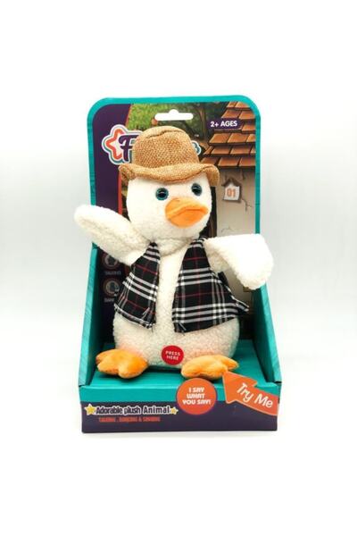 Genel Markalar Dans Eden Ses Kayıt Özellikli Oyuncak Peluş Ördek