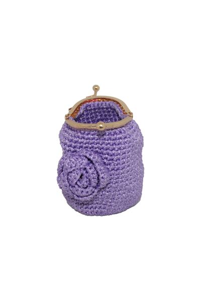 SEN'Z COLLECTİON El Örgüsü Bozuk Para Cüzdanı