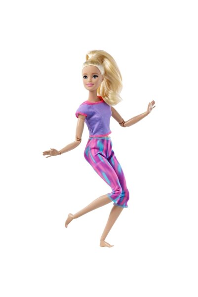 Barbie Sonsuz Hareket Bebeği Sarışın Bebek Gxf04 Lisanslı Ürün