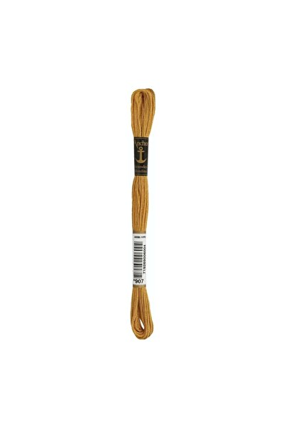 Anchor Muline Hand Embroidery Threads - 8 M - Color No 00907