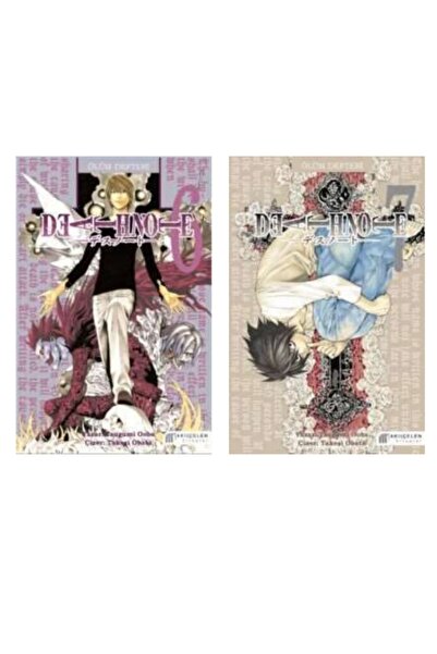 AKILÇELEN YAYINEVİ Hediyeli Ölüm Defteri 6-7- Takım (DEATH NOTE 6-7)