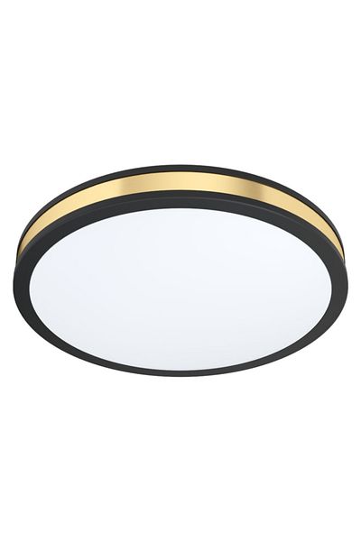 Eglo 99407 - "Pescaito" Black Cast Steel Wall, Ip20 Led Max:19 - Indoor Lighting