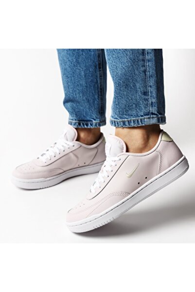 nike court vintage barely rose
