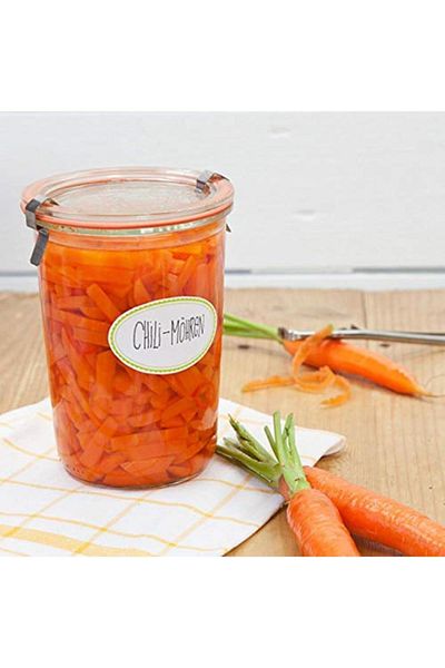 Weck Brand: 850 ml Glass Storage Jar Category: Jar