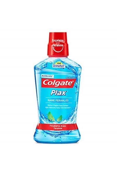 Colgate Plax Nane Ferahlığı Alkolsüz Gargara 500 Ml 1 Paket (1 X 500 Ml)