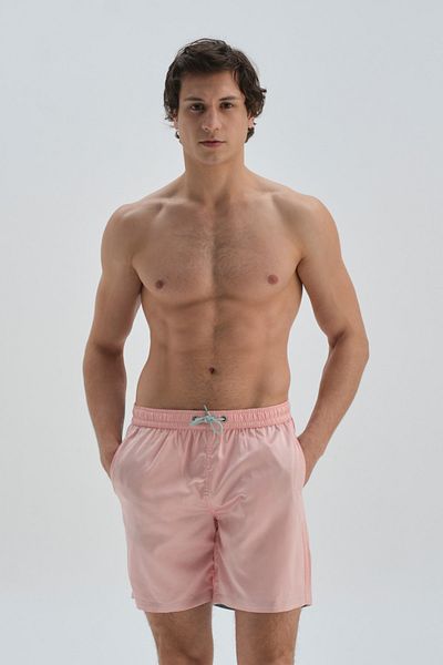 Dagi Lachsfarbene Micro Medium Plain Shorts