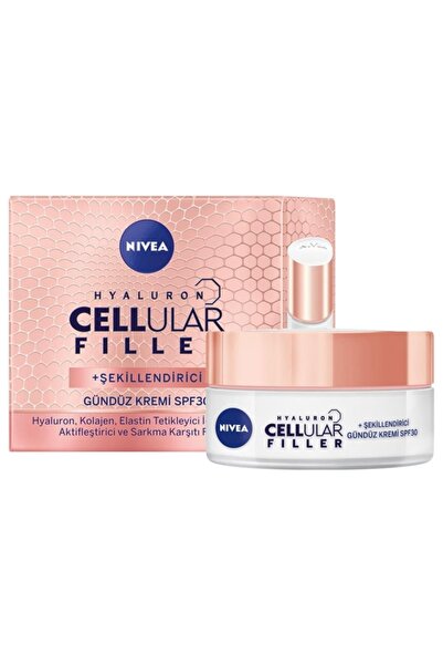 NIVEA Hyaluron Cellular Filler Şekillendirici Yaşlanma Karşıtı Gündüz Kremi 5...