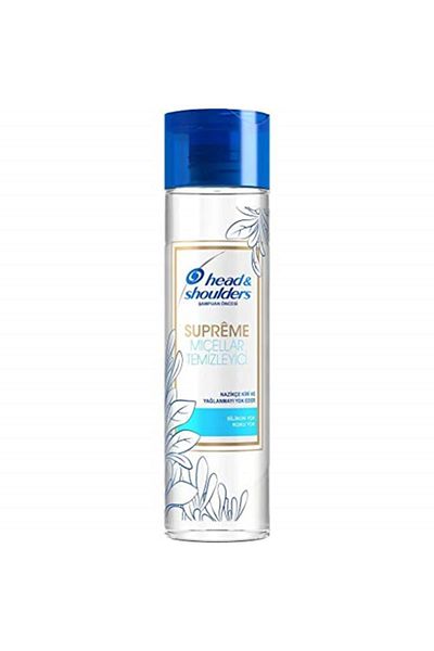 Head&Shoulders Head & Shoulders Supreme Micellar Tonic - Silicone Free and Perfume Free Before Shampoo, 250 Ml