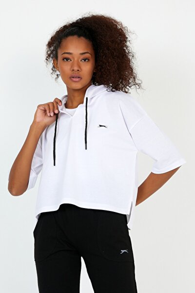 Slazenger Sport-Sweatshirt - Weiß - Regular Fit
