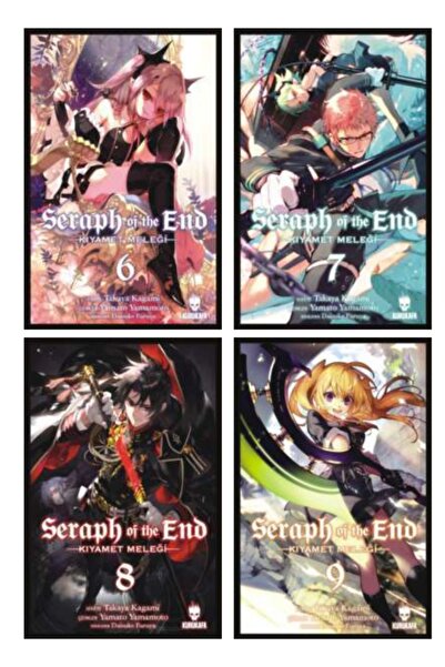 Kurukafa Yayınları Kıyamet Meleği 6-7-8-9 Manga Seti (seraph Of The End 6-7-8-9)