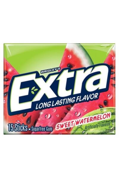 Wrigleys Wrıgley's Extra Sweet Watermelon Gum Stıcks