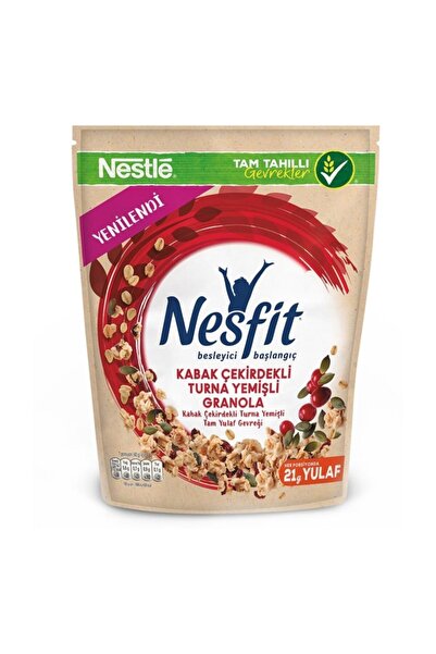 Nestle Nesfit Granola Kabak Çekirdekli Turna Yemişli Granola 300 G