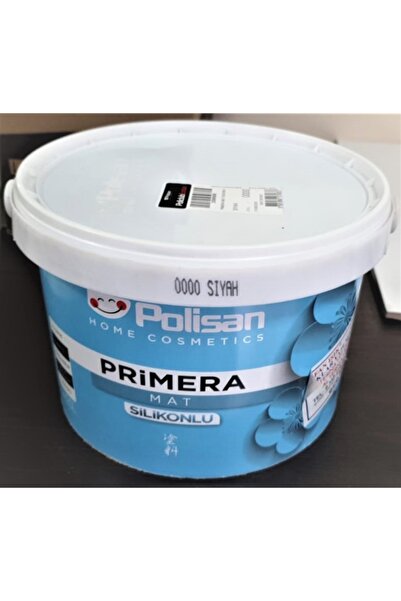 Polisan İç Cephe Duvar ve Tavan Boyası -Silikonlu -Mat -Orjinal Siyah Renk -2...