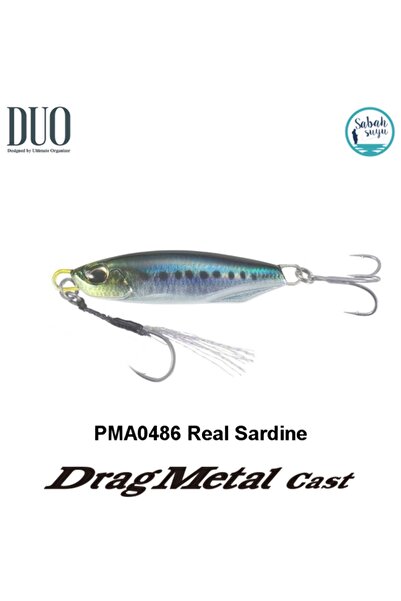 Duo Drag Metal Cast Jig 40gr. Pma0486 Real Sardine
