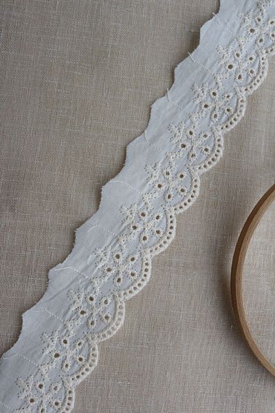 SHERLOCK HOME Cream Colored Cotton Tape