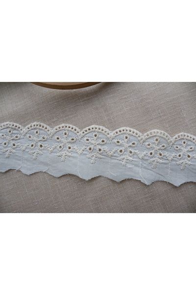 SHERLOCK HOME Cream Colored Cotton Tape