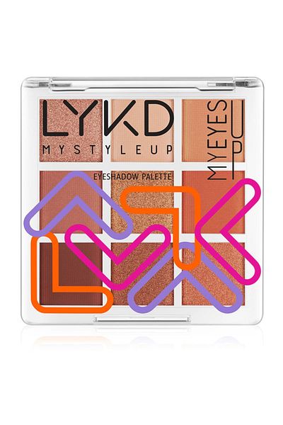 lykd 155 New Nude - 9-Piece Eyeshadow Palette