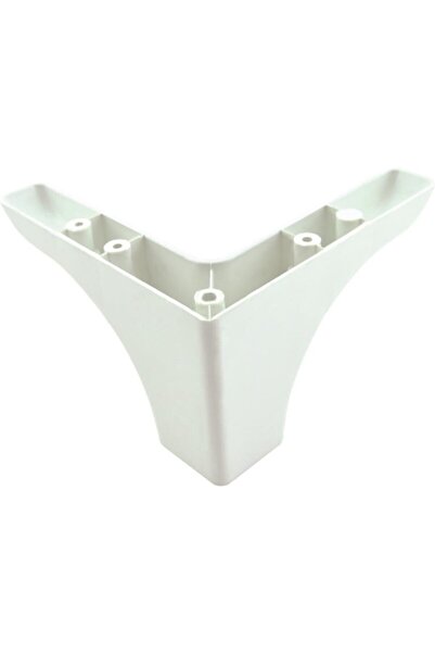 Serra White 10 cm Furniture Sofa Leg - Price Is for 1 Piece