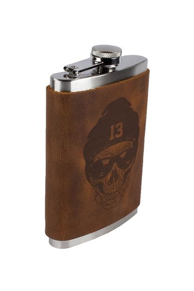 Tesbih Kardeşliği Brown Skull Flask