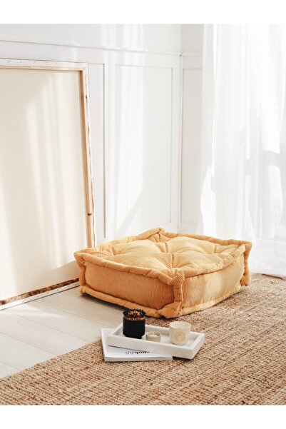 evodeko Fitilli Kadife Bisküvi Minder