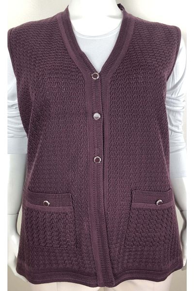 Cuma Triko Short Friday Mercerized Vest for Mom