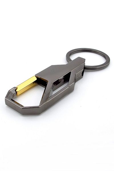 Solfera Anthracite Metal - Hook Hook Design Keychain KC947