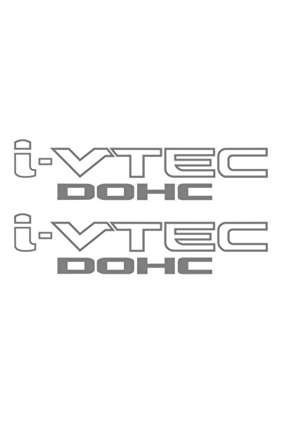 esticker 30 X 7 Cm Honda I-vtec Dohc Oto Sticker Araba Sticker 2 Adet
