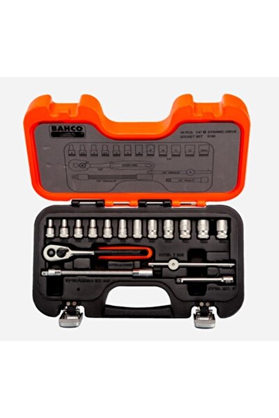 Bahco S160 16 Parça 1/4” Lokma Takımı