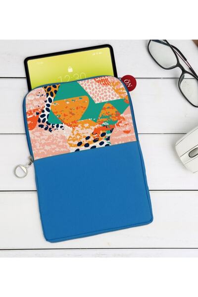 Bk Gift Gift Modern Art Tasarımlı Taşınabilir Koruyucu Tablet Kılıfı & Organi...